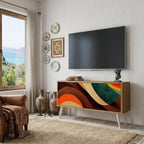 COLORFUL STRANDS Kompaktes 2-türiges TV-Lowboard