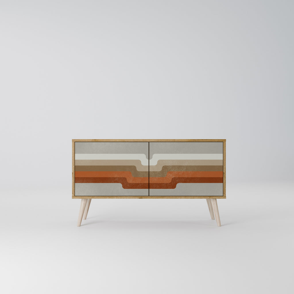 PECULIAR TRAIL Kompaktes 2-türiges TV-Lowboard