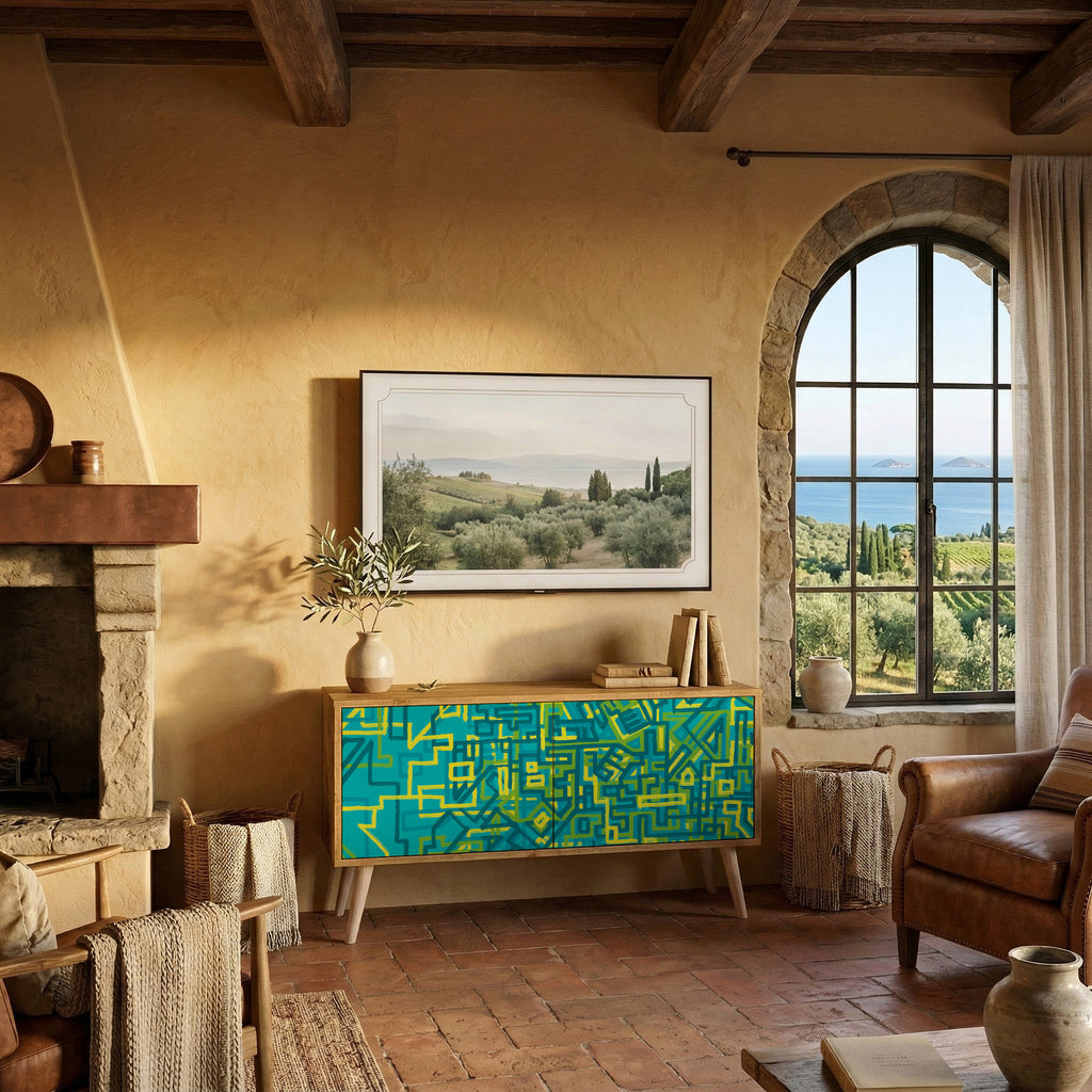 NOSTALGIC MEMORIES Kompaktes 2-türiges TV-Lowboard