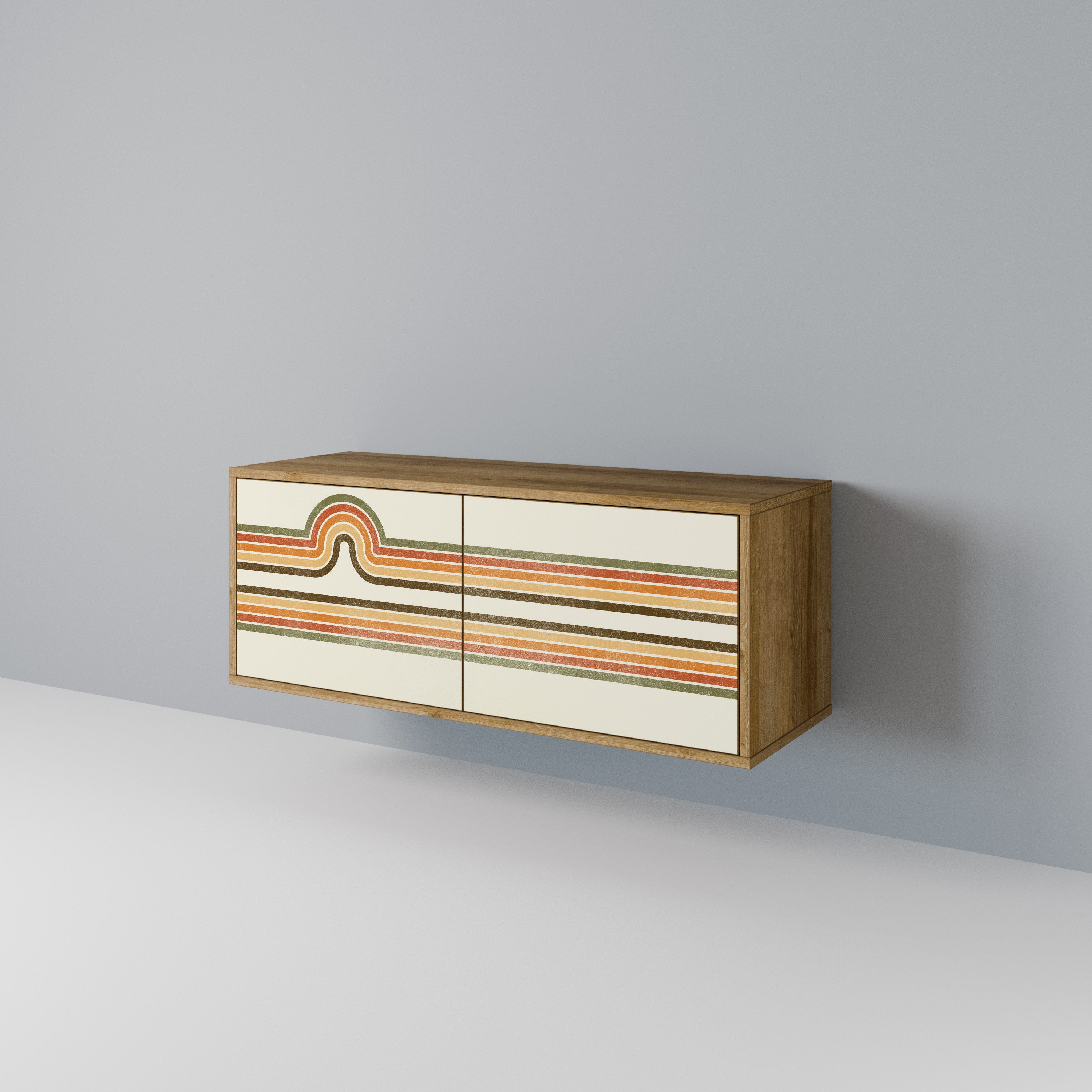 EXCEPTIONAL STREAM Kompaktes 2-türiges TV-Lowboard