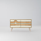 EXCEPTIONAL STREAM Kompaktes 2-türiges TV-Lowboard