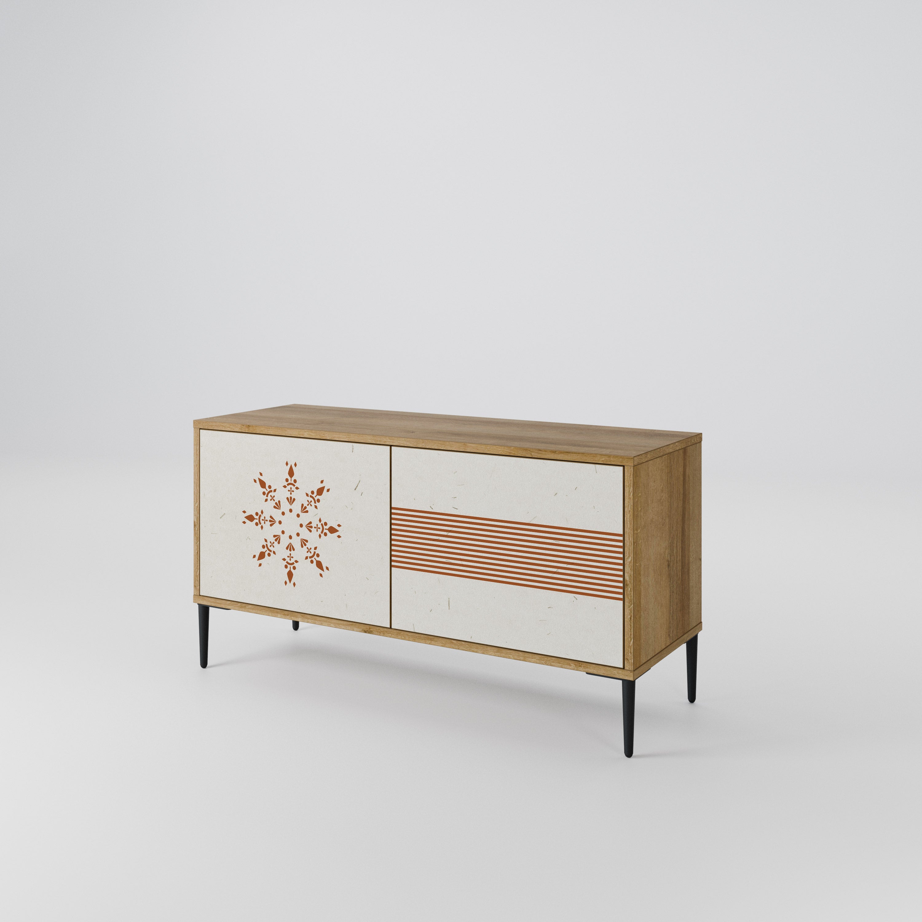 DAILY HARMONY Kompaktes 2-türiges TV-Lowboard