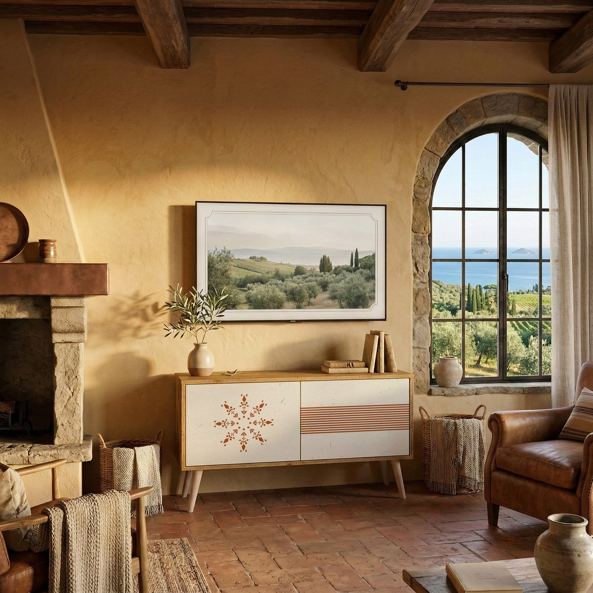 DAILY HARMONY Kompaktes 2-türiges TV-Lowboard