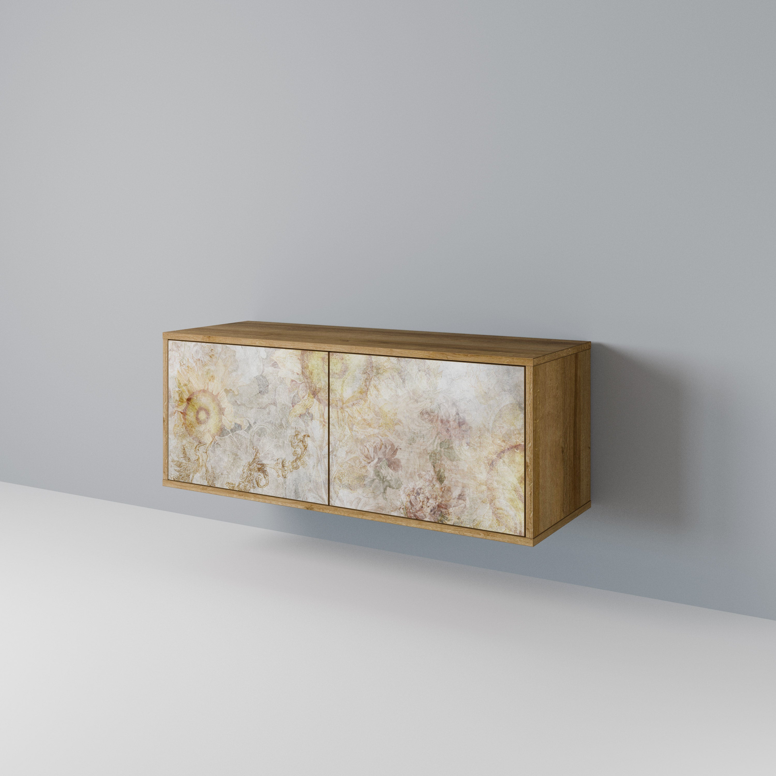 SUNFLOWER BLUR Kompaktes 2-türiges TV-Lowboard