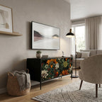 MIDNIGHT SPROUT Kompaktes 2-türiges TV-Lowboard