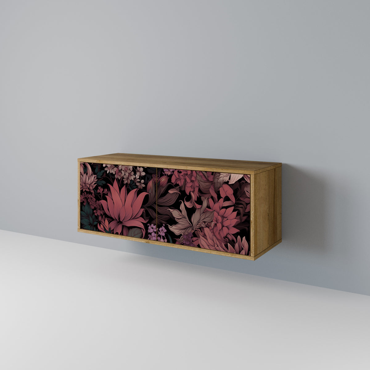 FLORAL WHISPER Kompaktes 2-türiges TV-Lowboard