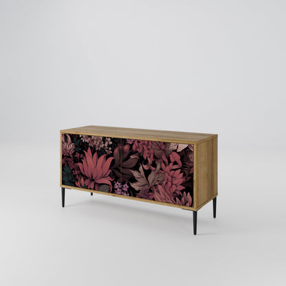 FLORAL WHISPER Kompaktes 2-türiges TV-Lowboard
