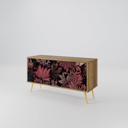 FLORAL WHISPER Kompaktes 2-türiges TV-Lowboard