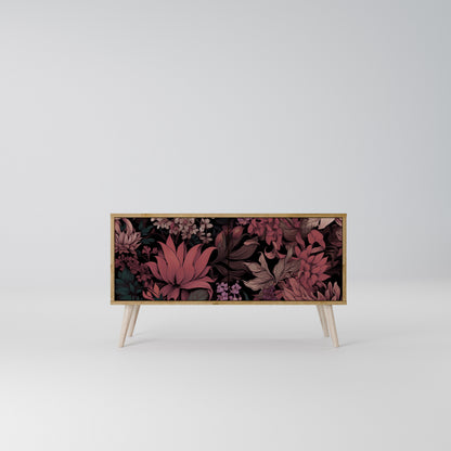 FLORAL WHISPER Kompaktes 2-türiges TV-Lowboard