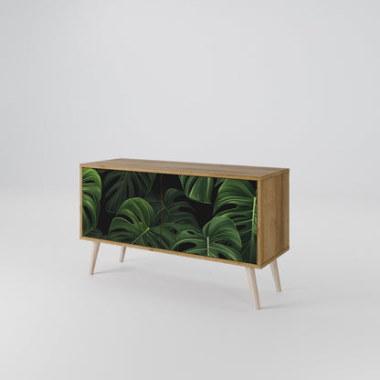 INFINITE MONSTERA Kompaktes 2-türiges TV-Lowboard