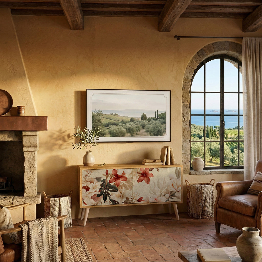 PETAL HARMONY Kompaktes 2-türiges TV-Lowboard