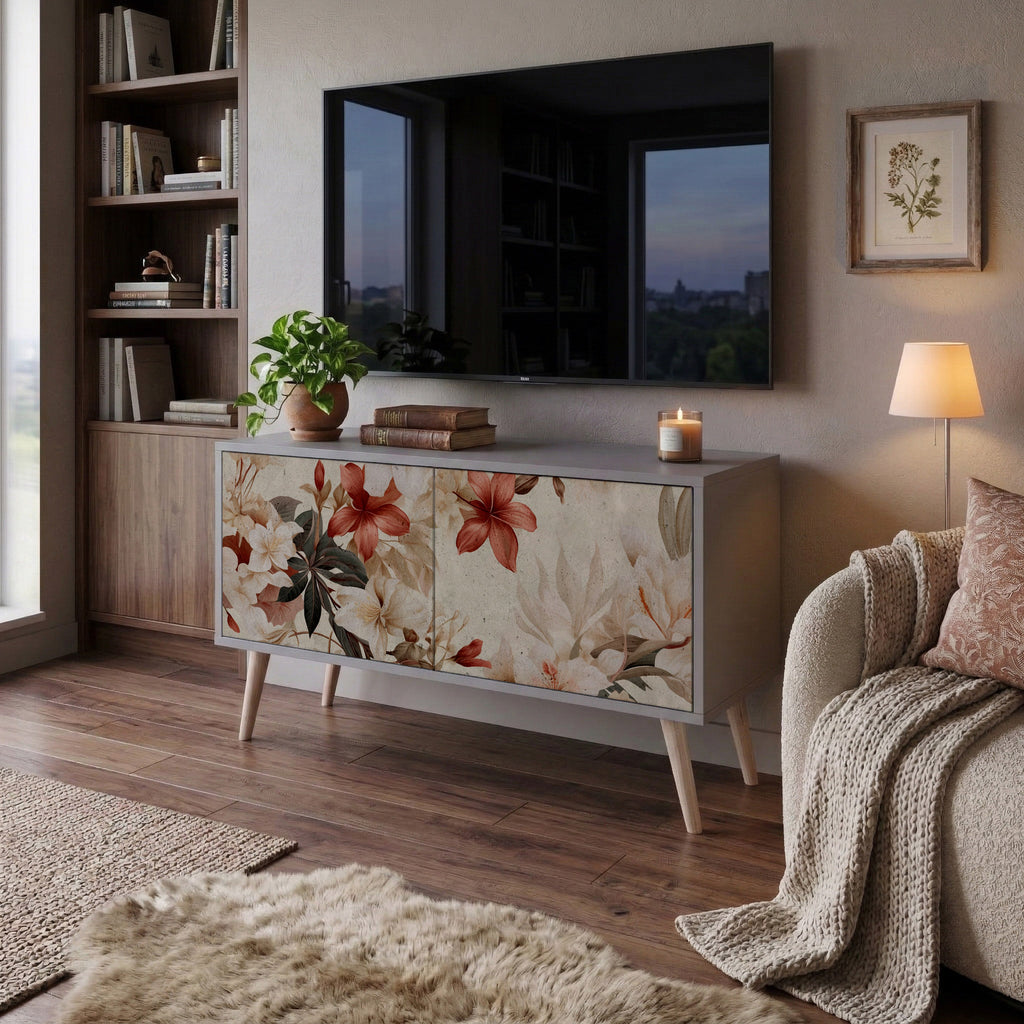 PETAL HARMONY Kompaktes 2-türiges TV-Lowboard