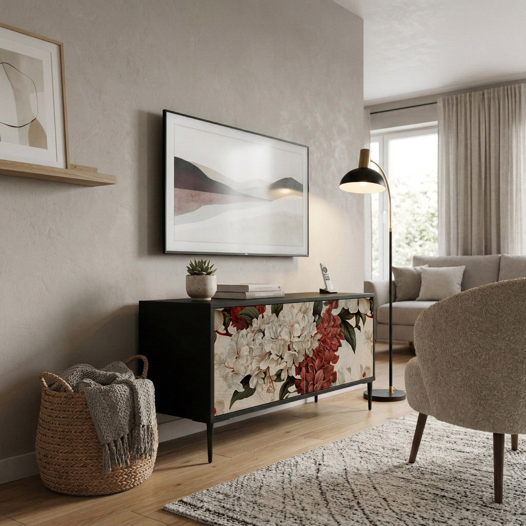 EPHEMERAL DAYS Kompaktes 2-türiges TV-Lowboard