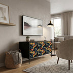 FOWLY DAZE Kompaktes 2-türiges TV-Lowboard