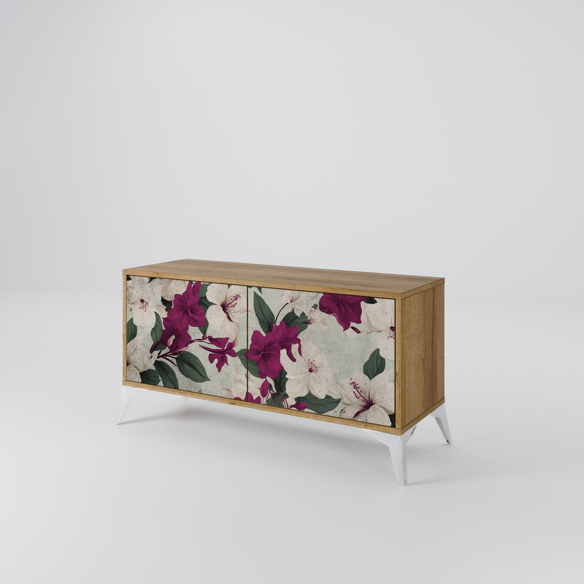 FLOWERET DREAM Compact 2-Door TV Cabinet