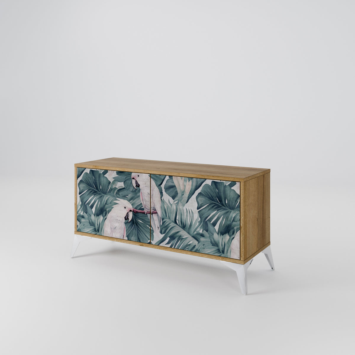 POPINJAY LOOK Compact 2-Door TV Cabinet