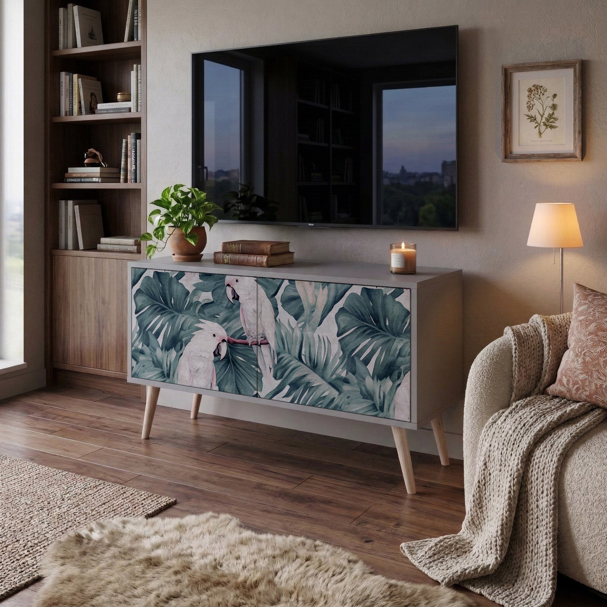 POPINJAY LOOK Kompaktes 2-türiges TV-Lowboard