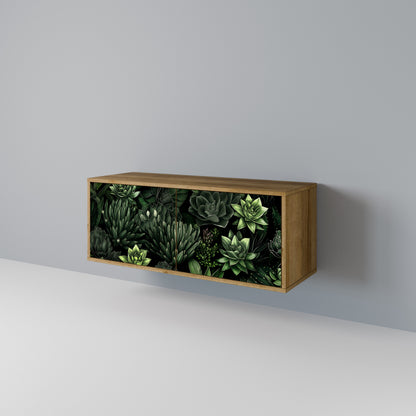 SUCCULENT JUNGLE Kompaktes 2-türiges TV-Lowboard