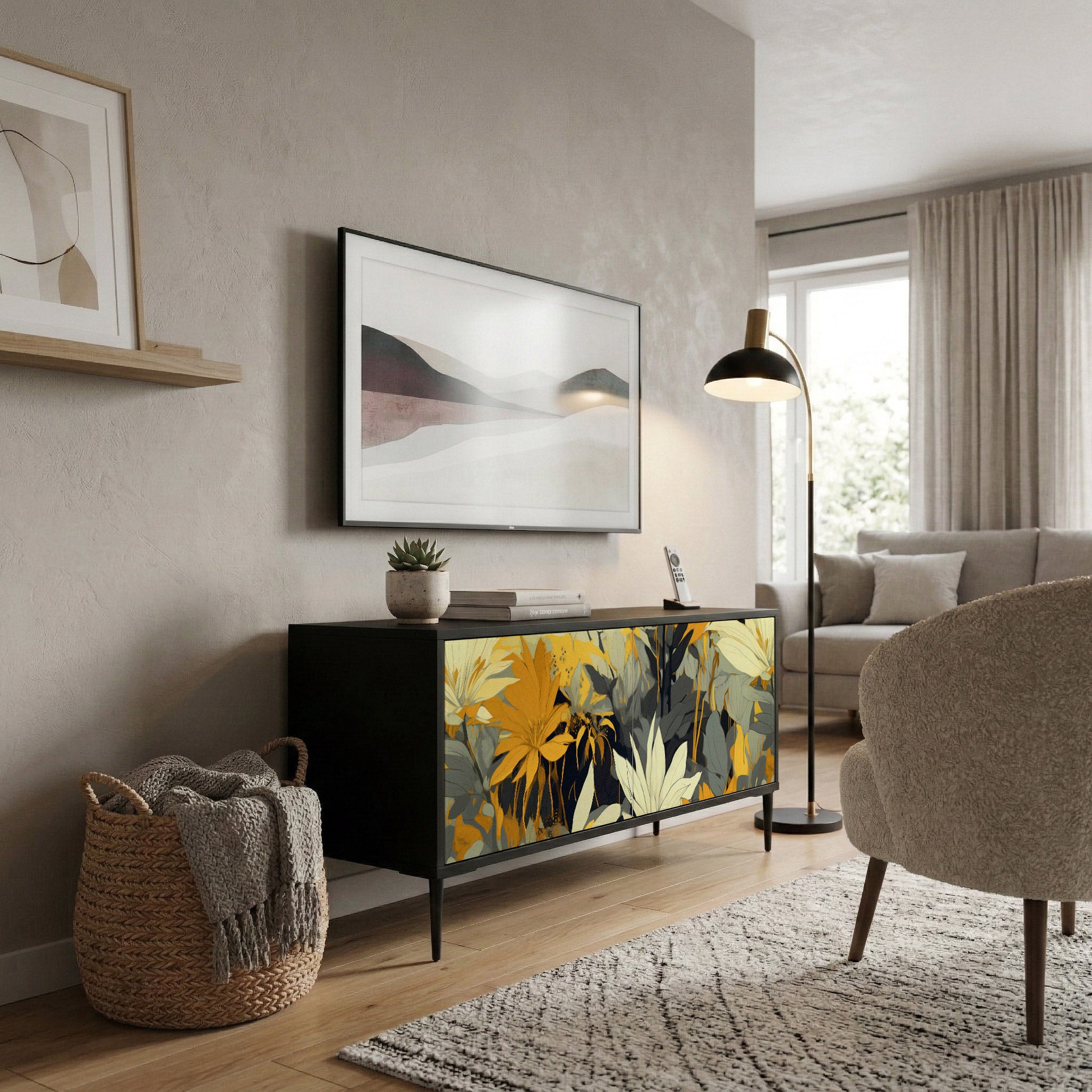 SUNKISSED LILY Kompaktes 2-türiges TV-Lowboard