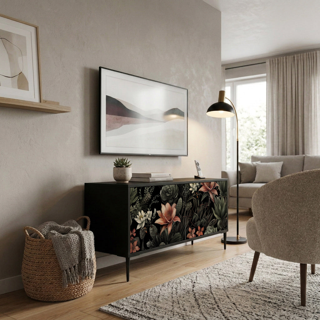 SECRET VERDURE Kompaktes 2-türiges TV-Lowboard