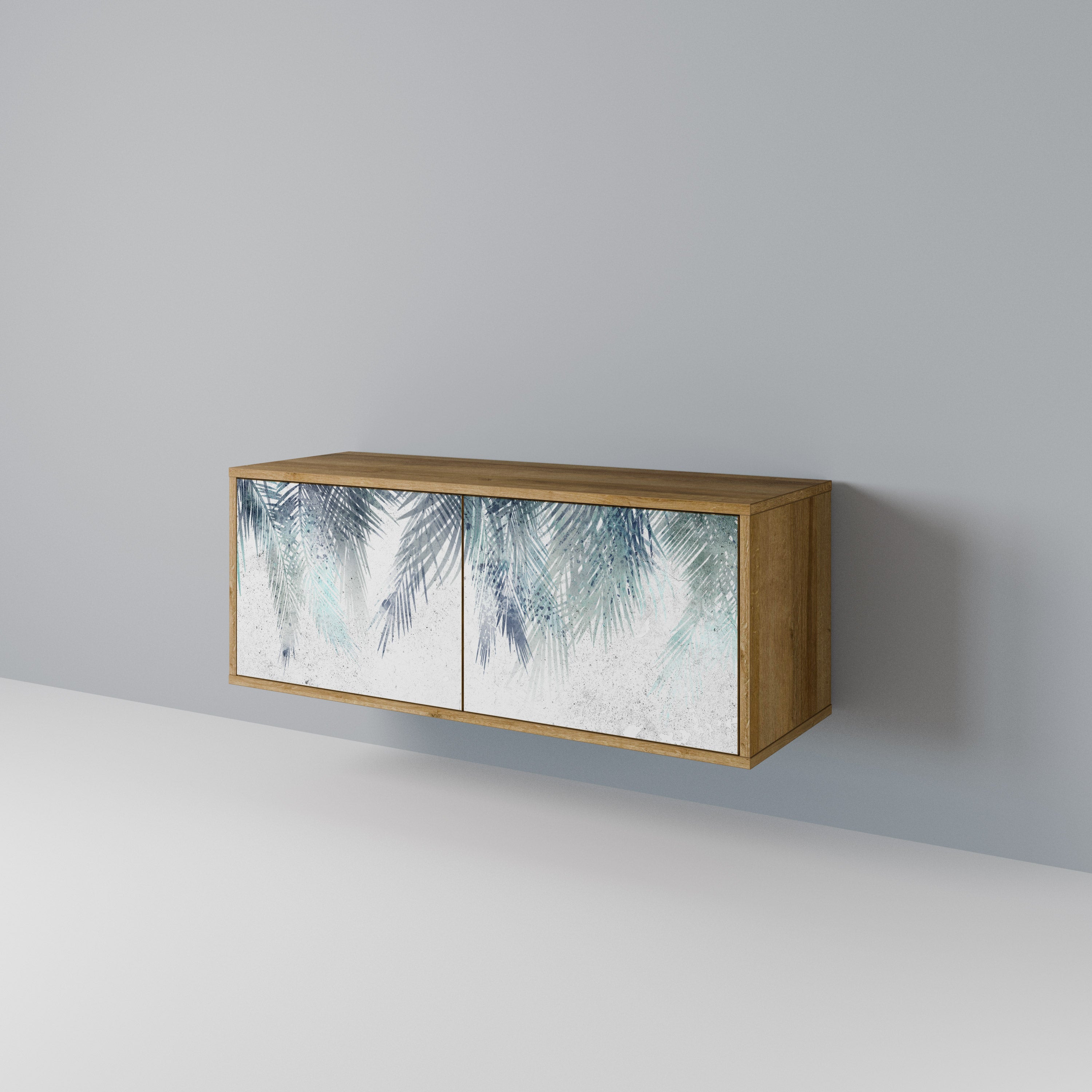 PALM VEIL Kompaktes 2-türiges TV-Lowboard