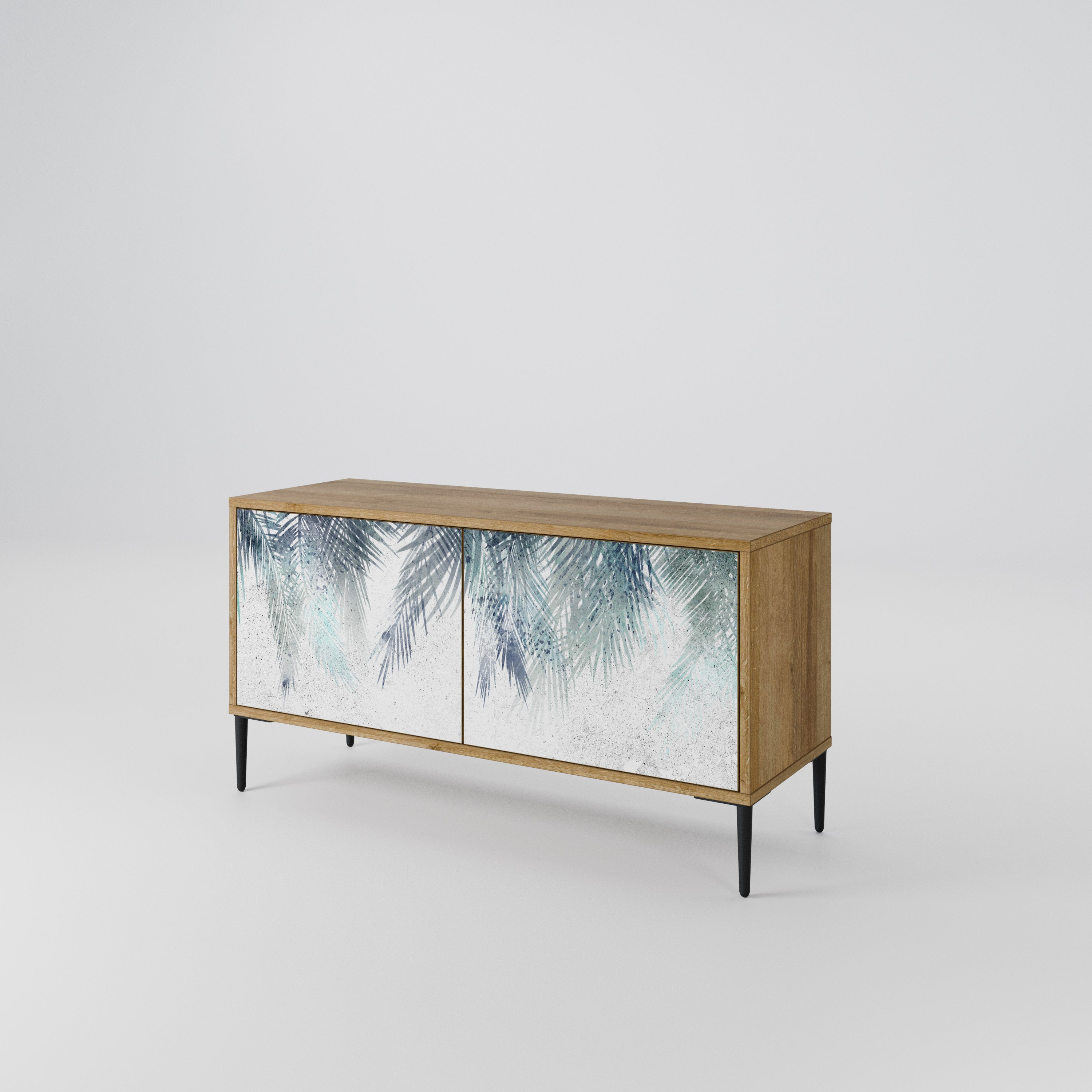 PALM VEIL Kompaktes 2-türiges TV-Lowboard