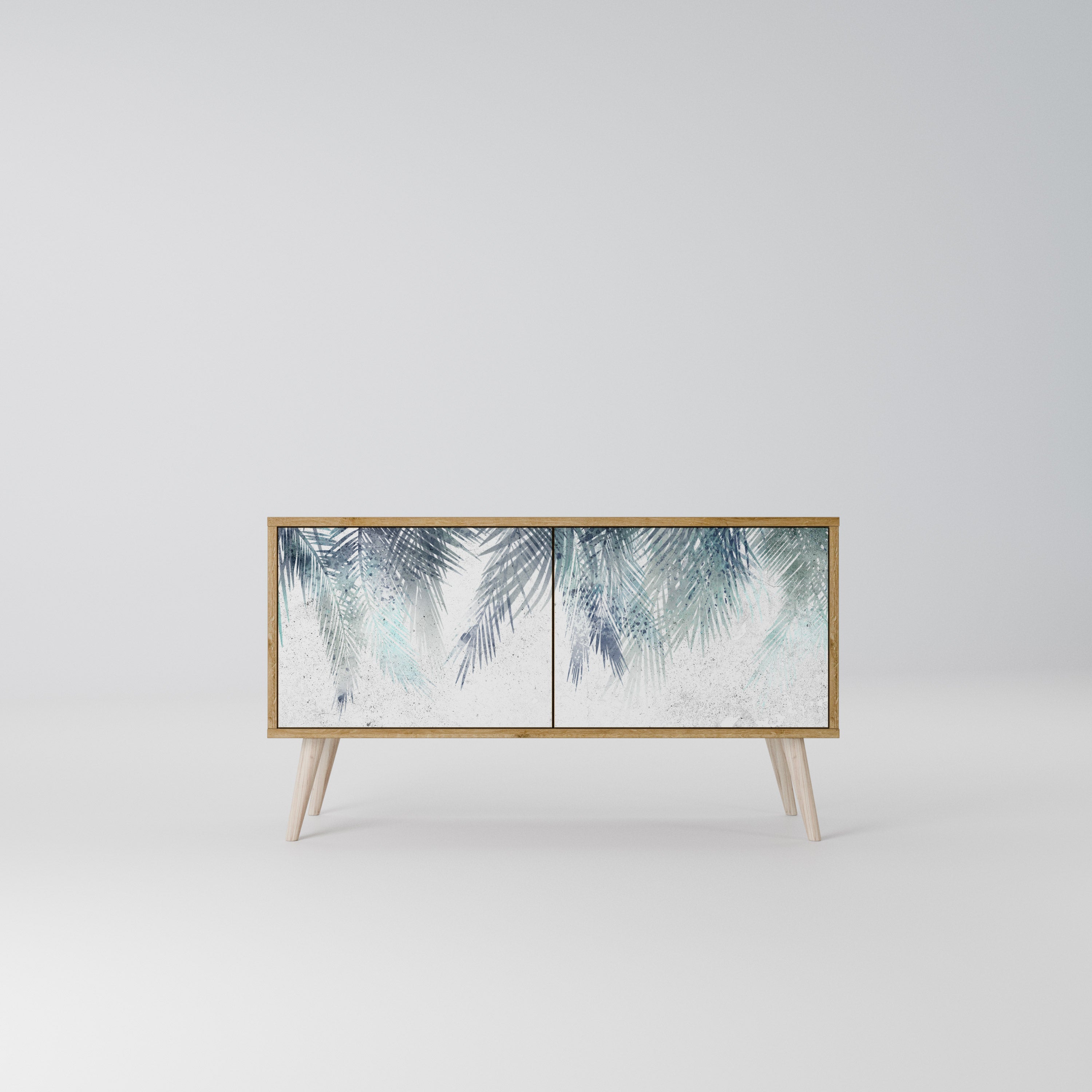 PALM VEIL Kompaktes 2-türiges TV-Lowboard