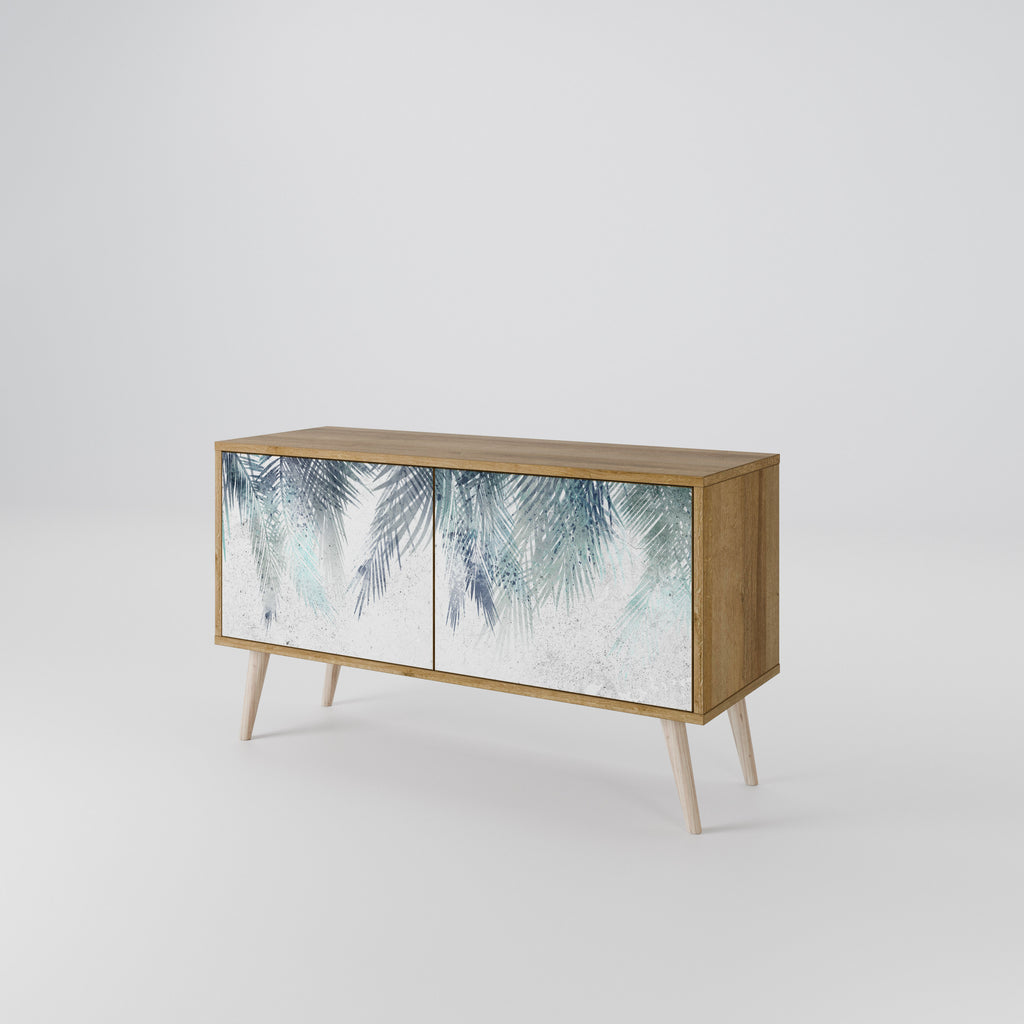 PALM VEIL Kompaktes 2-türiges TV-Lowboard