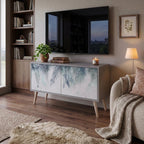 PALM VEIL Kompaktes 2-türiges TV-Lowboard