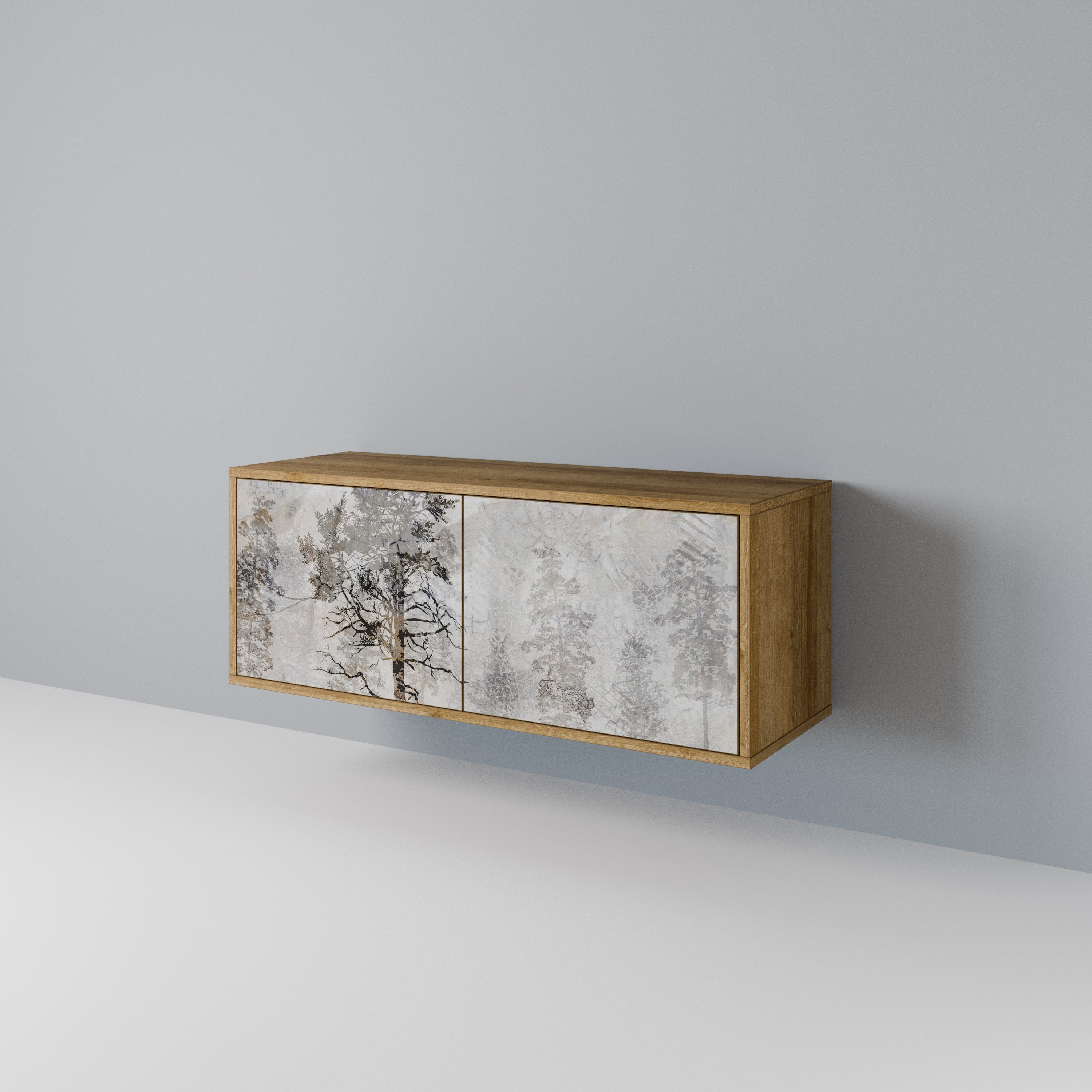 FADE IN THE TREES Kompaktes 2-türiges TV-Lowboard