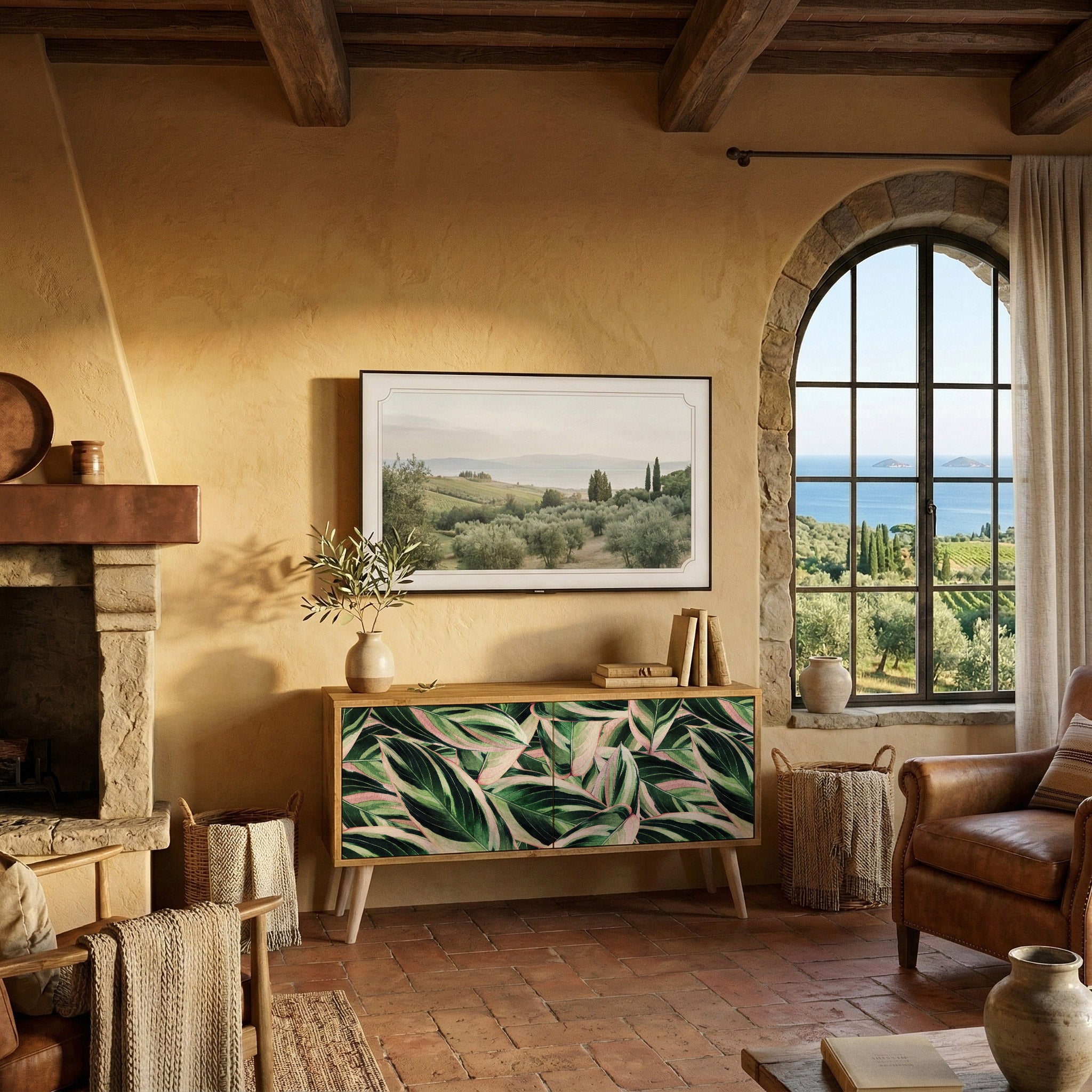 EERIE STROMANTHE Kompaktes 2-türiges TV-Lowboard