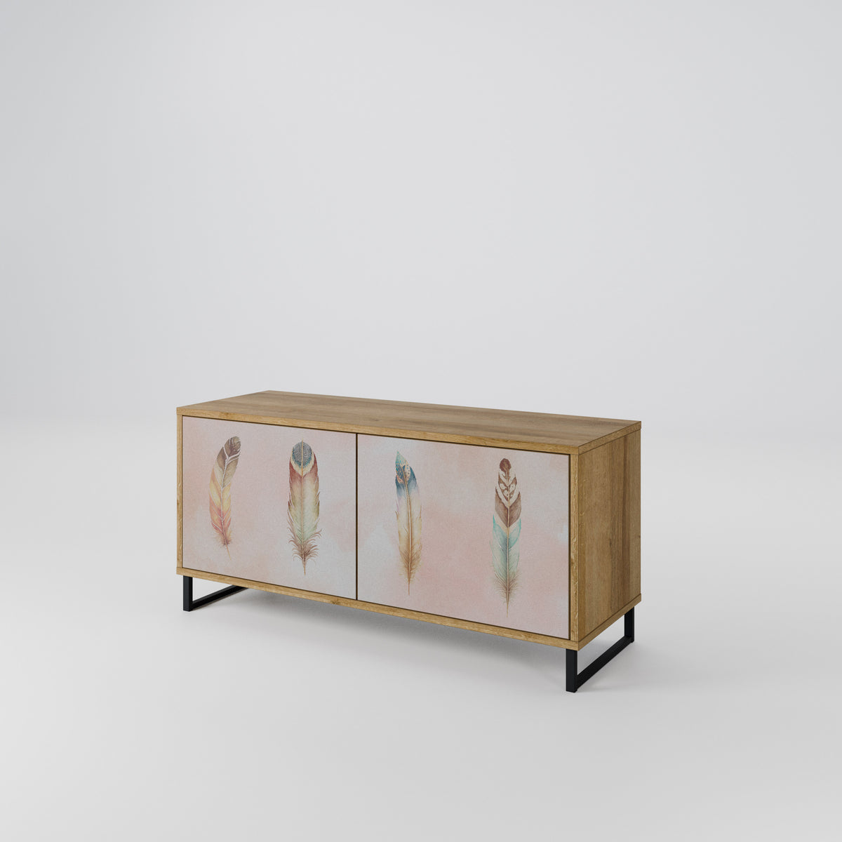 THE DELIQUESCE Compact 2-Door TV Cabinet