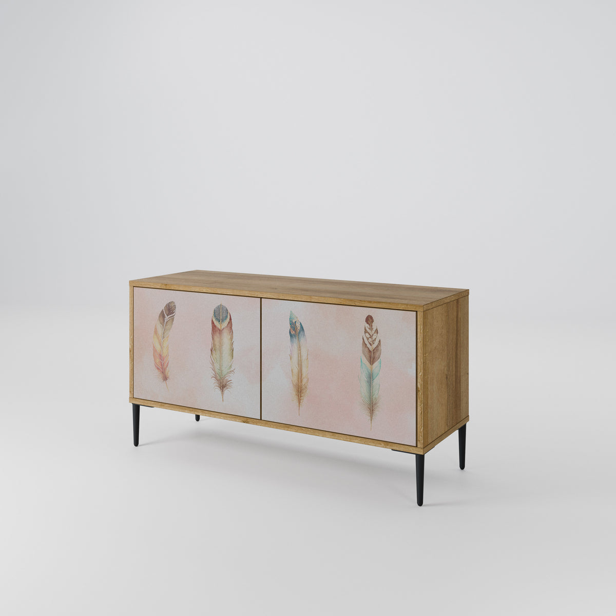 THE DELIQUESCE Compact 2-Door TV Cabinet