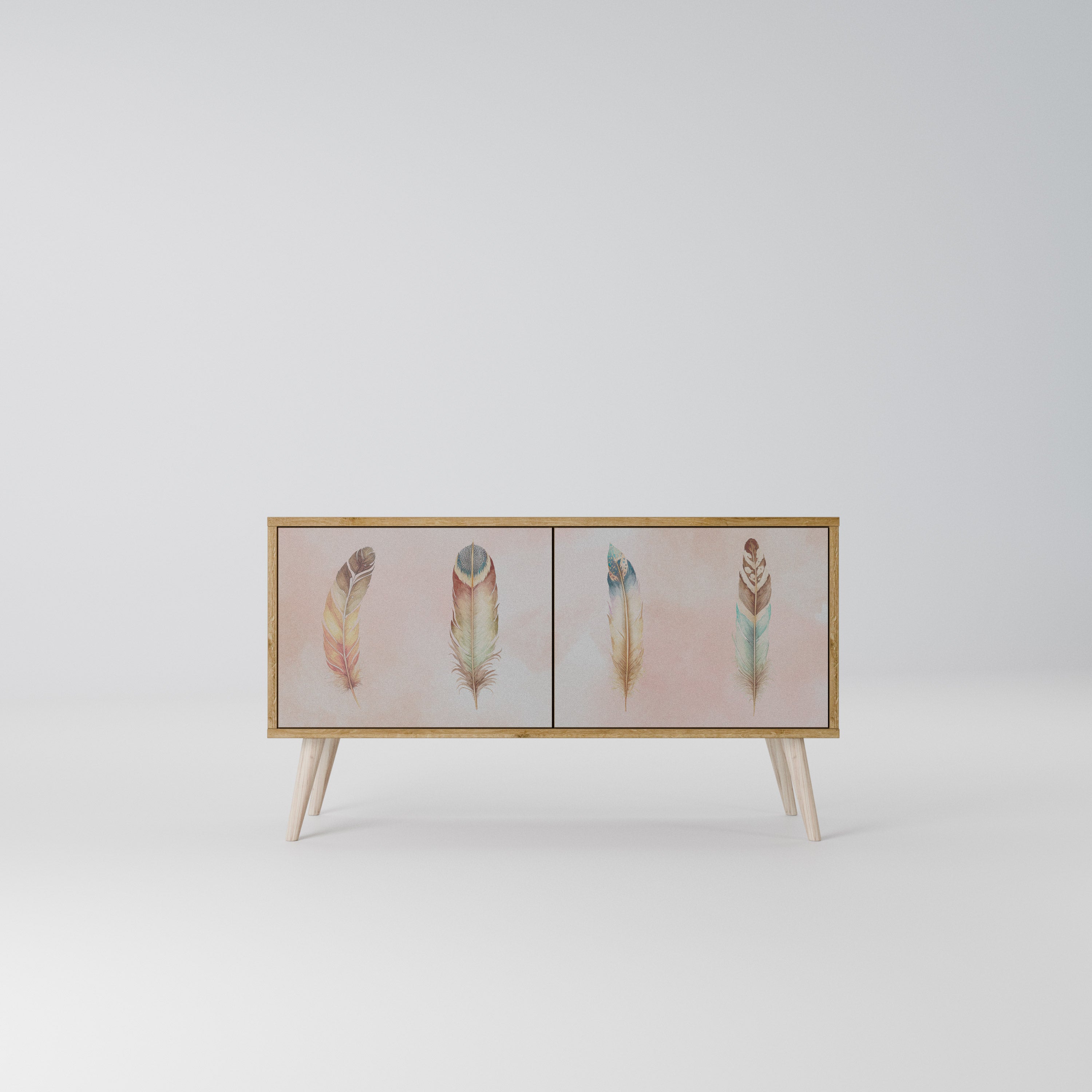 THE DELIQUESCE Kompaktes 2-türiges TV-Lowboard