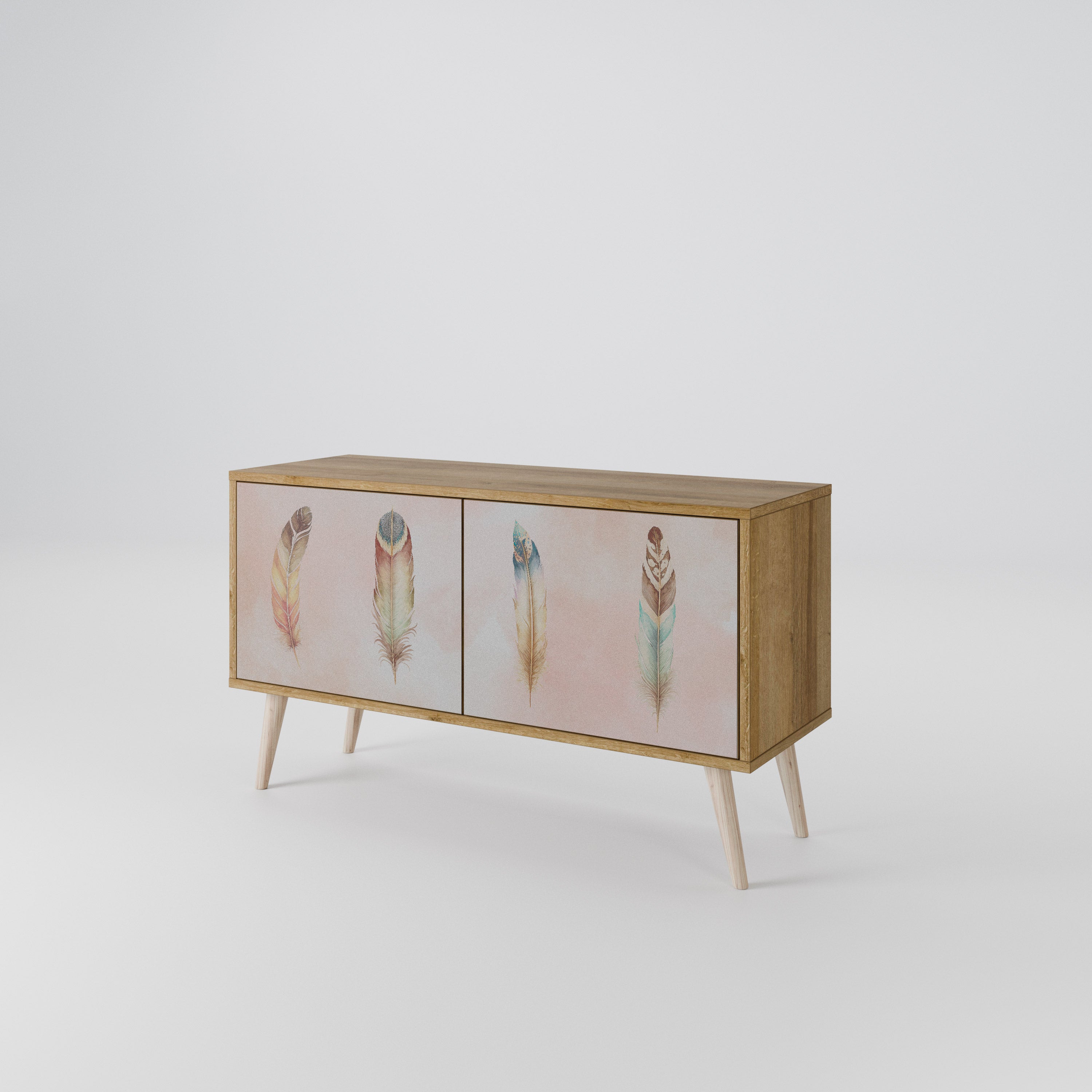 THE DELIQUESCE Kompaktes 2-türiges TV-Lowboard