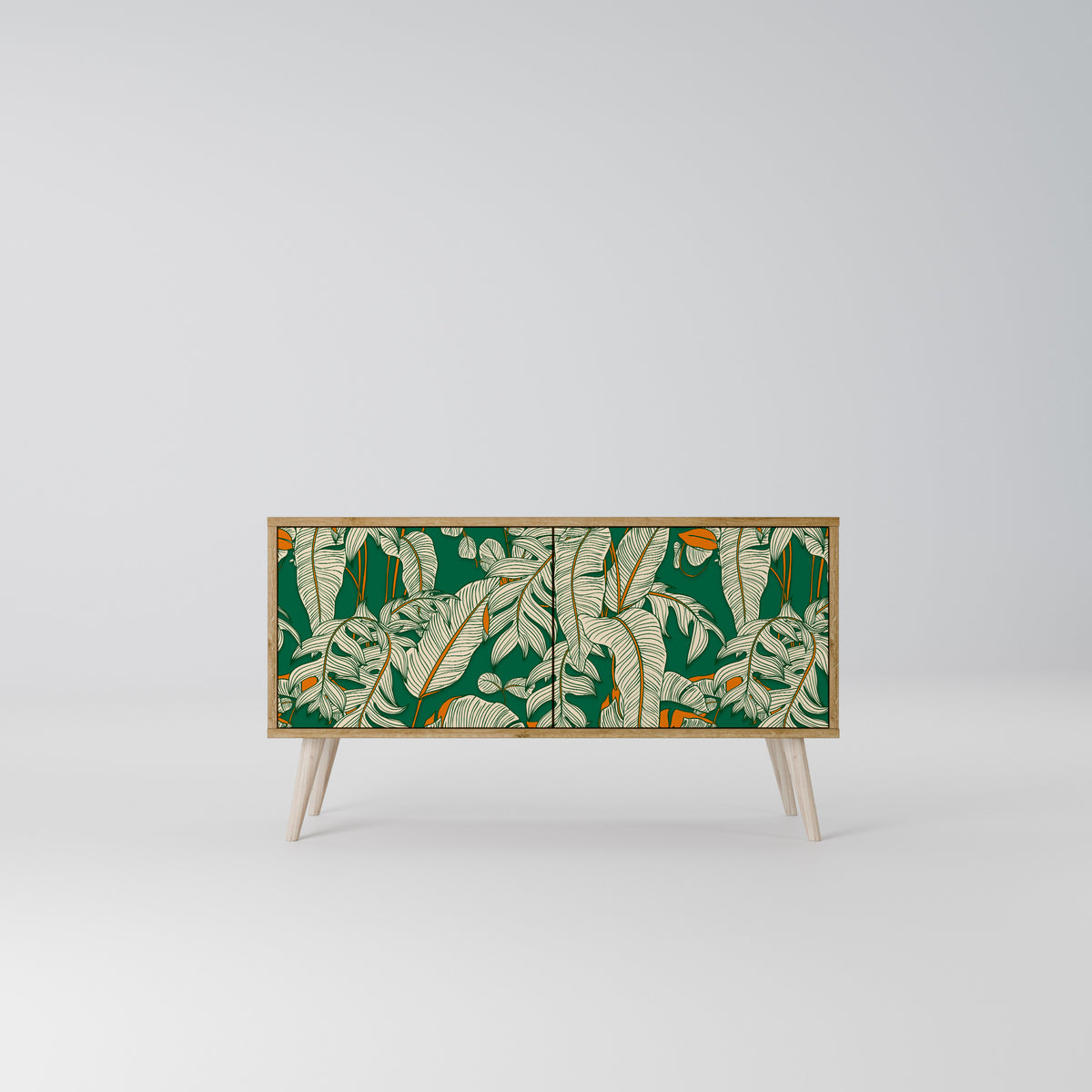 VERDANT PLEASURES Compact 2-Door TV Cabinet