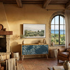 BLUE LEAVES Kompaktes 2-türiges TV-Lowboard