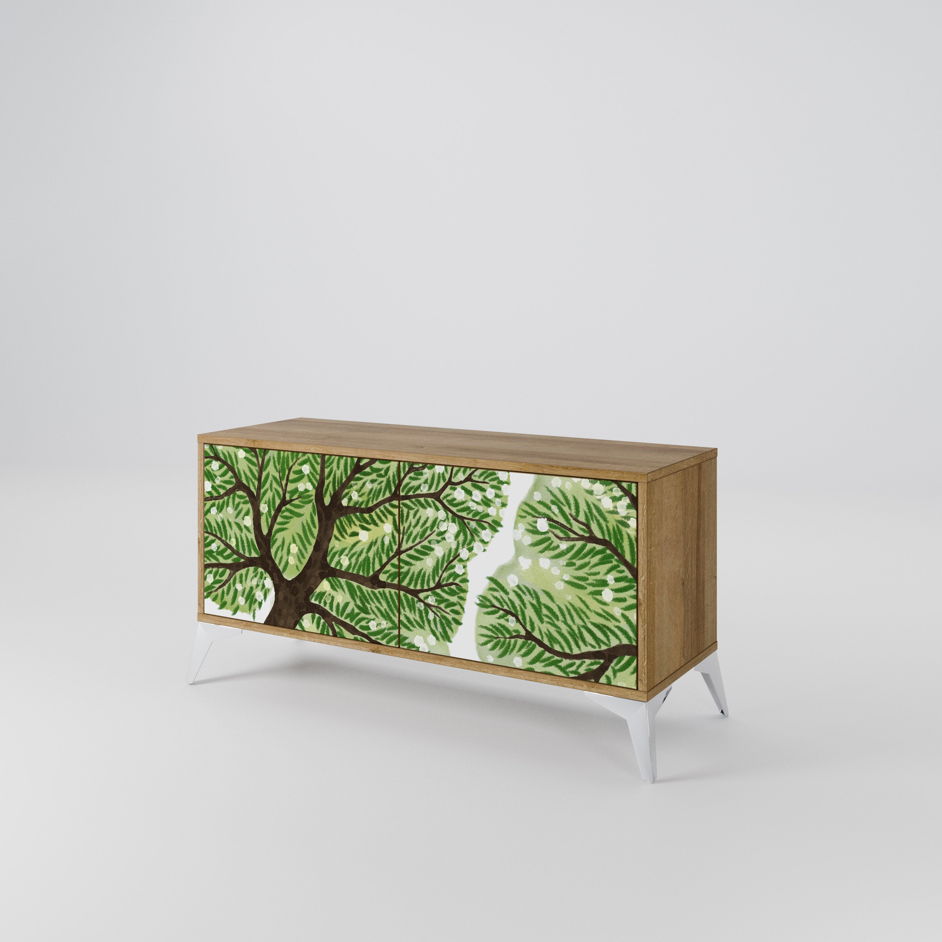 WILDERNESS DASH Kompaktes 2-türiges TV-Lowboard