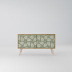 LEAVES ON GREEN Compact 2-Door TV Cabinet