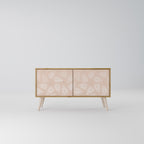 LEAVES ON BEIGE Kompaktes 2-türiges TV-Lowboard