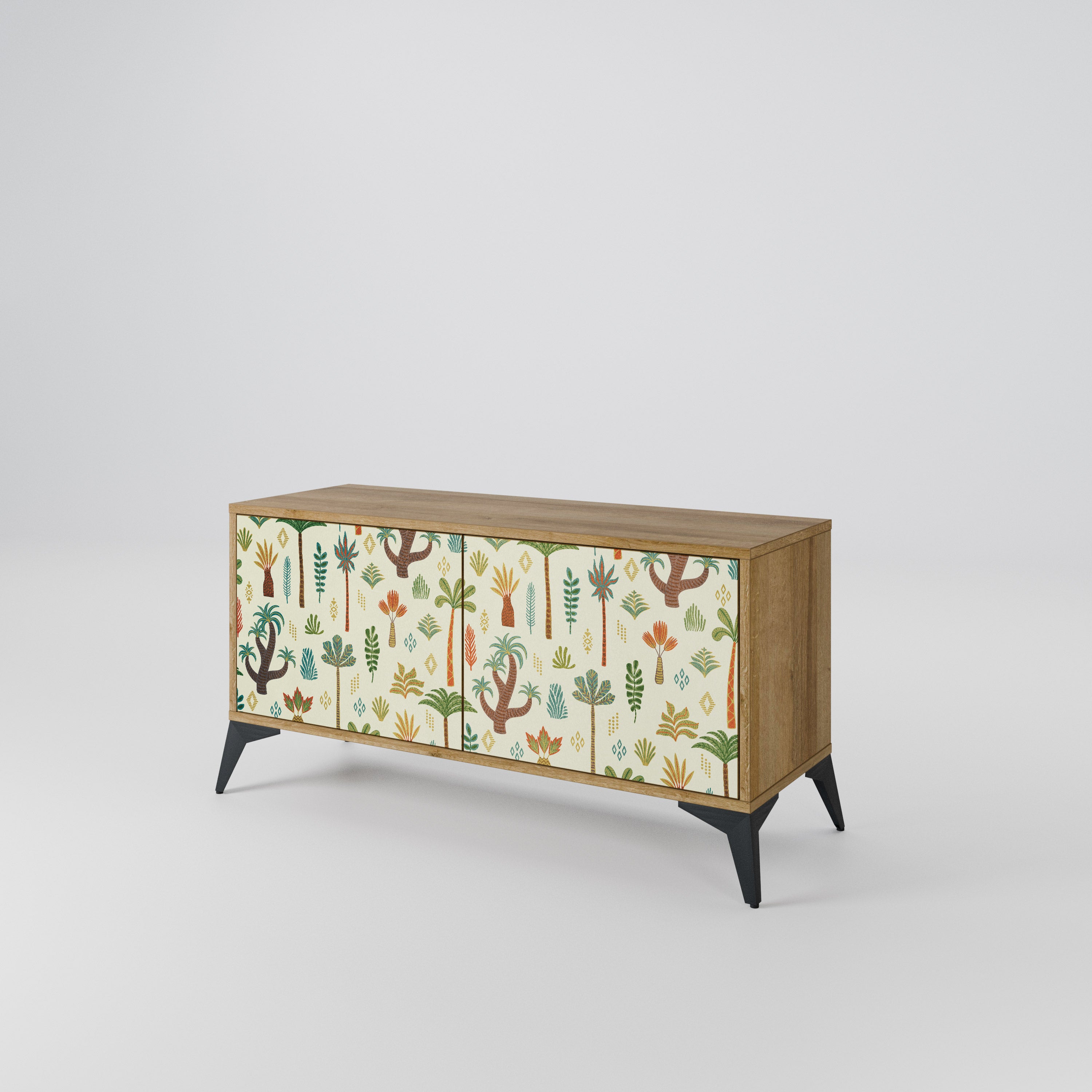 PALM SPRING Kompaktes 2-türiges TV-Lowboard