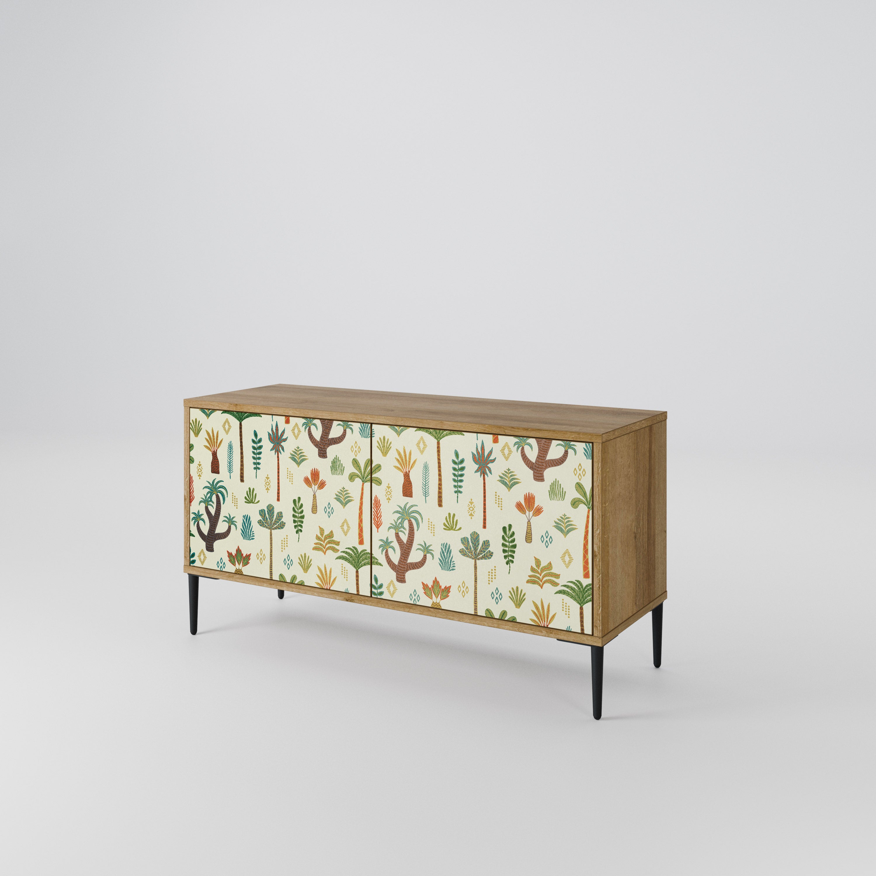 PALM SPRING Kompaktes 2-türiges TV-Lowboard