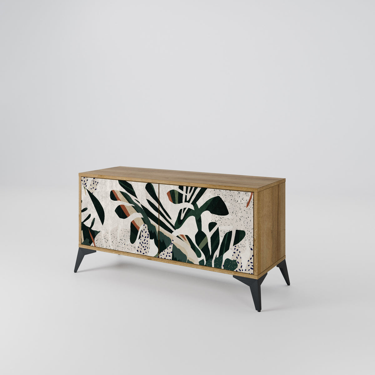 VERDURE FORMATION Compact 2-Door TV Cabinet