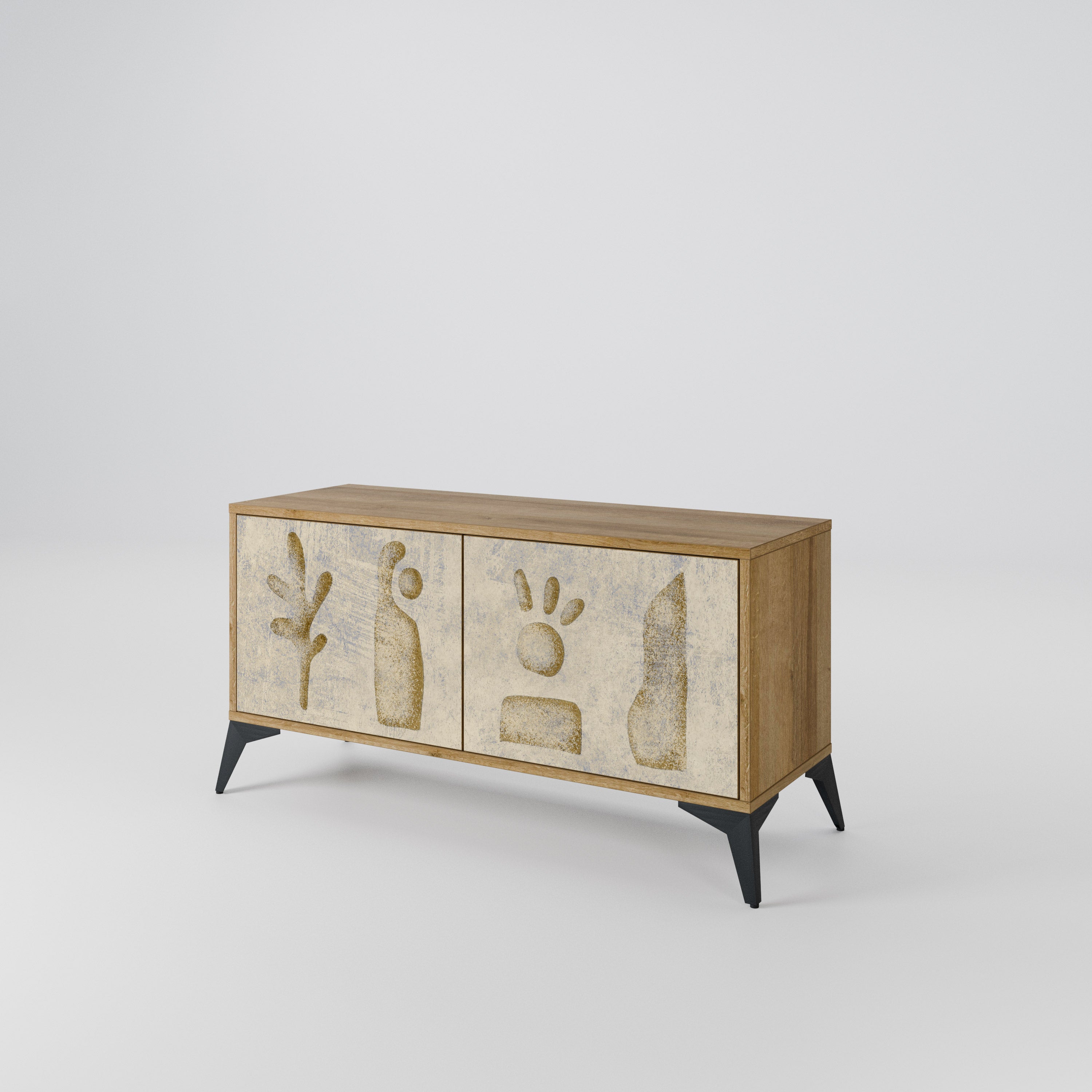 SAND SCULPTURES Kompaktes 2-türiges TV-Lowboard