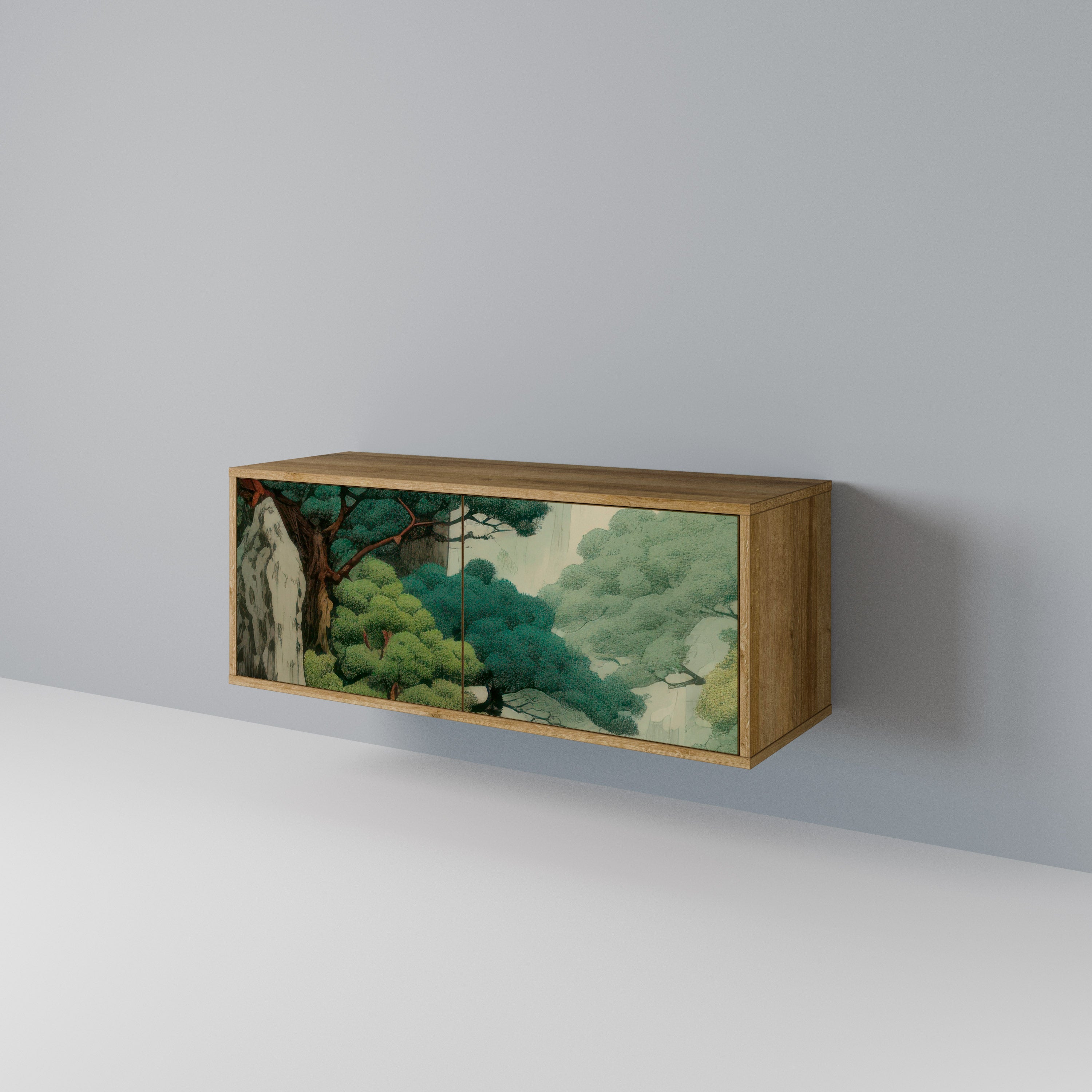 VERDURE ABYSS Kompaktes 2-türiges TV-Lowboard