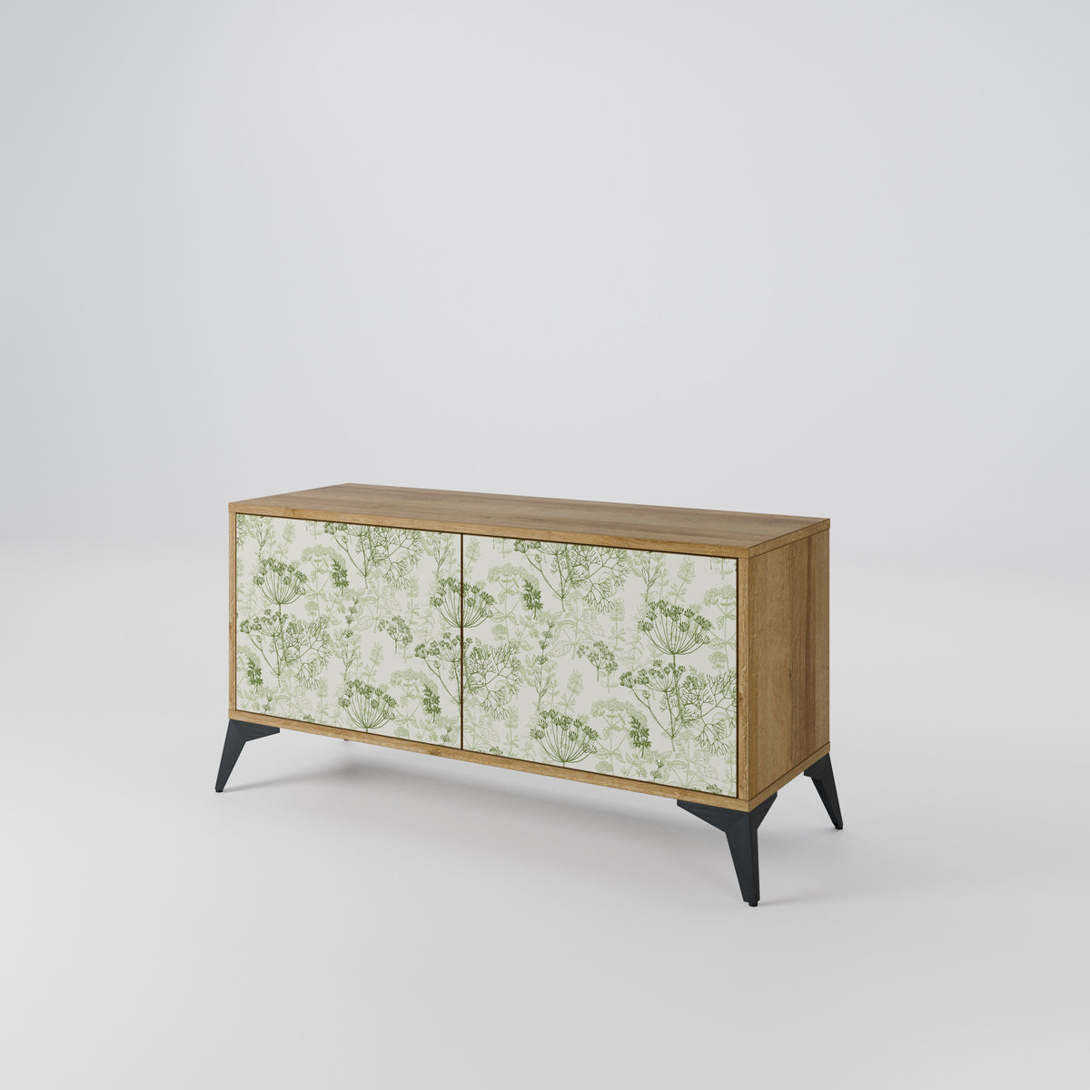 FENNEL BALDACHIN Compact 2-Door TV Cabinet