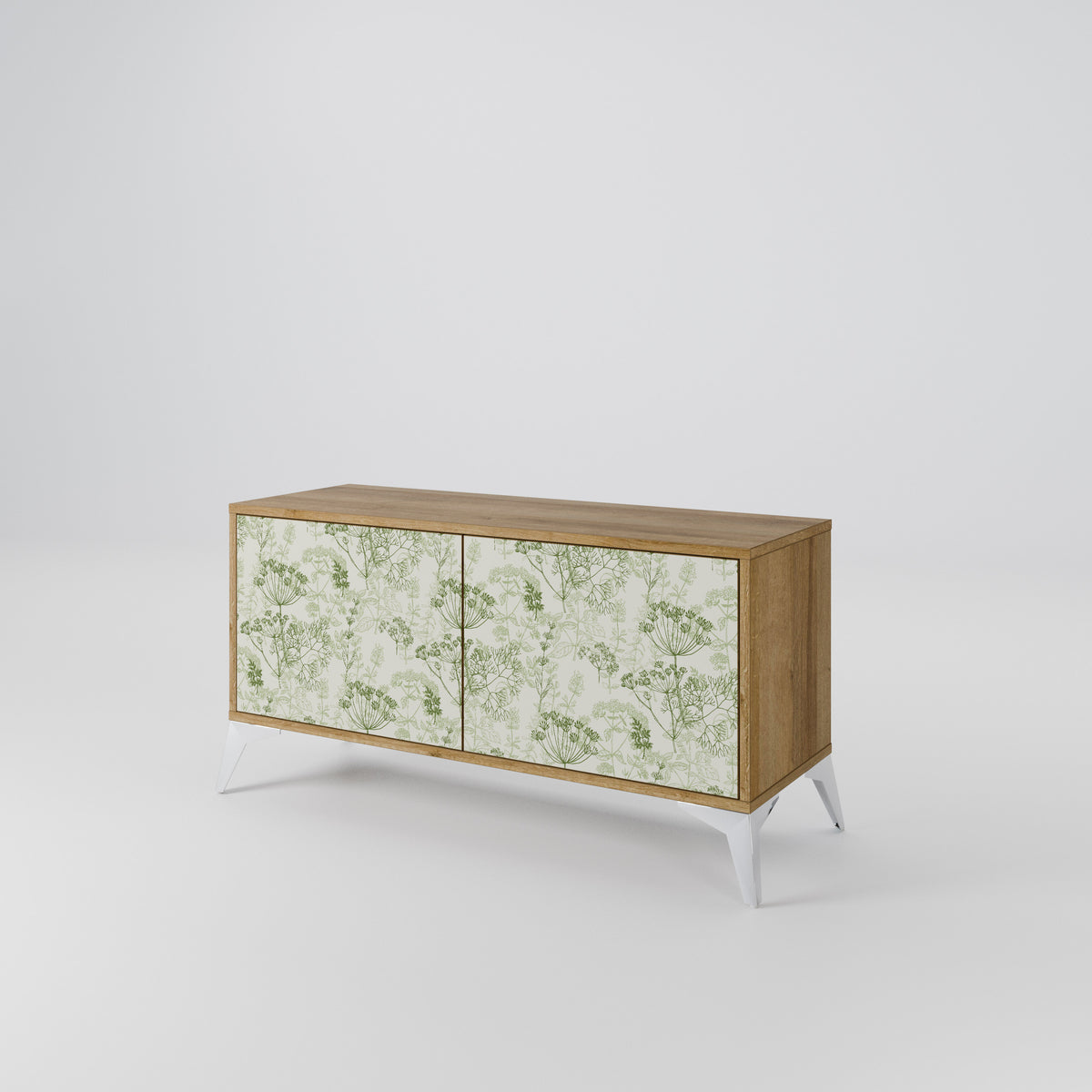 FENNEL BALDACHIN Compact 2-Door TV Cabinet