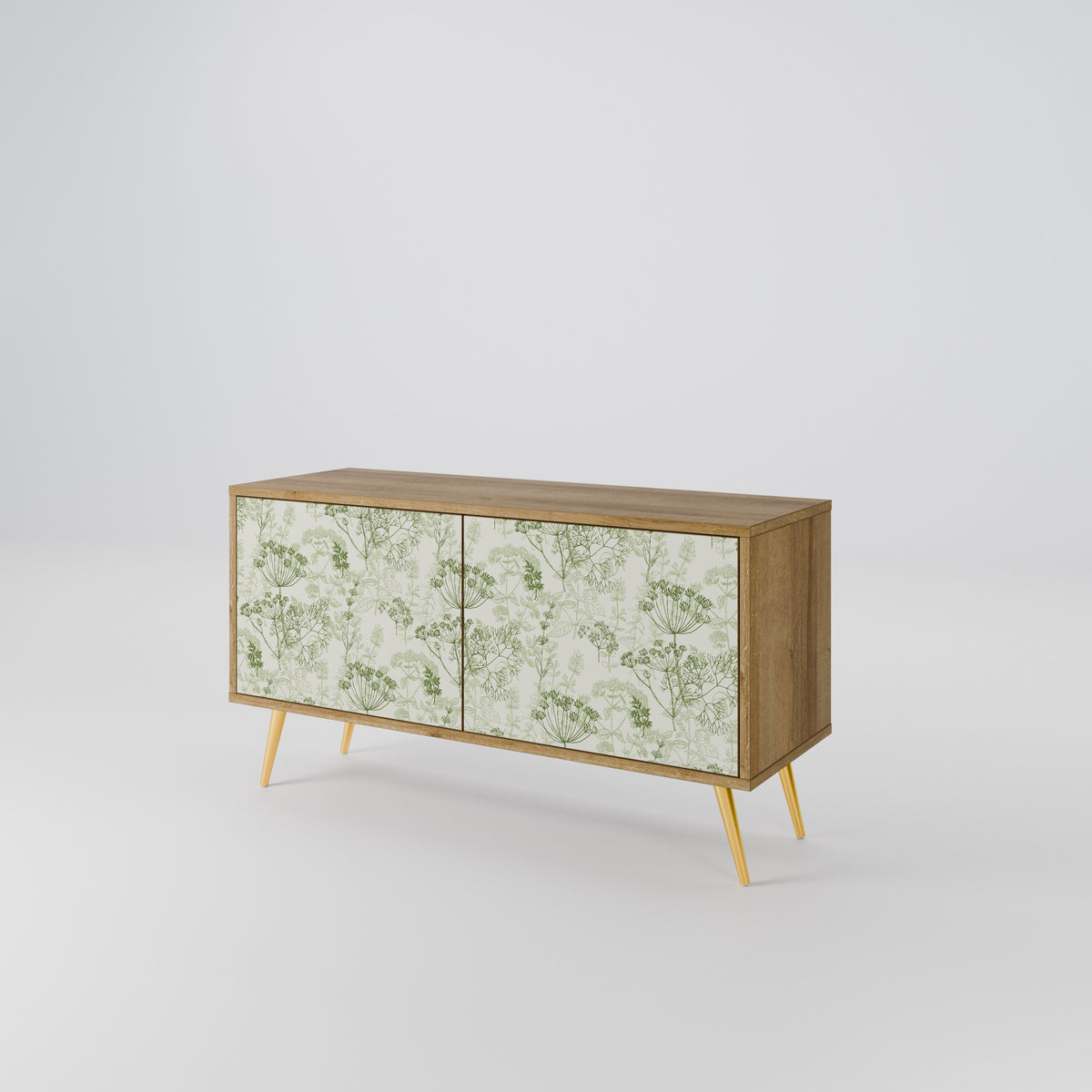 FENNEL BALDACHIN Compact 2-Door TV Cabinet