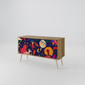 FESTIVE PLEASURES Compact 2-Door TV Cabinet