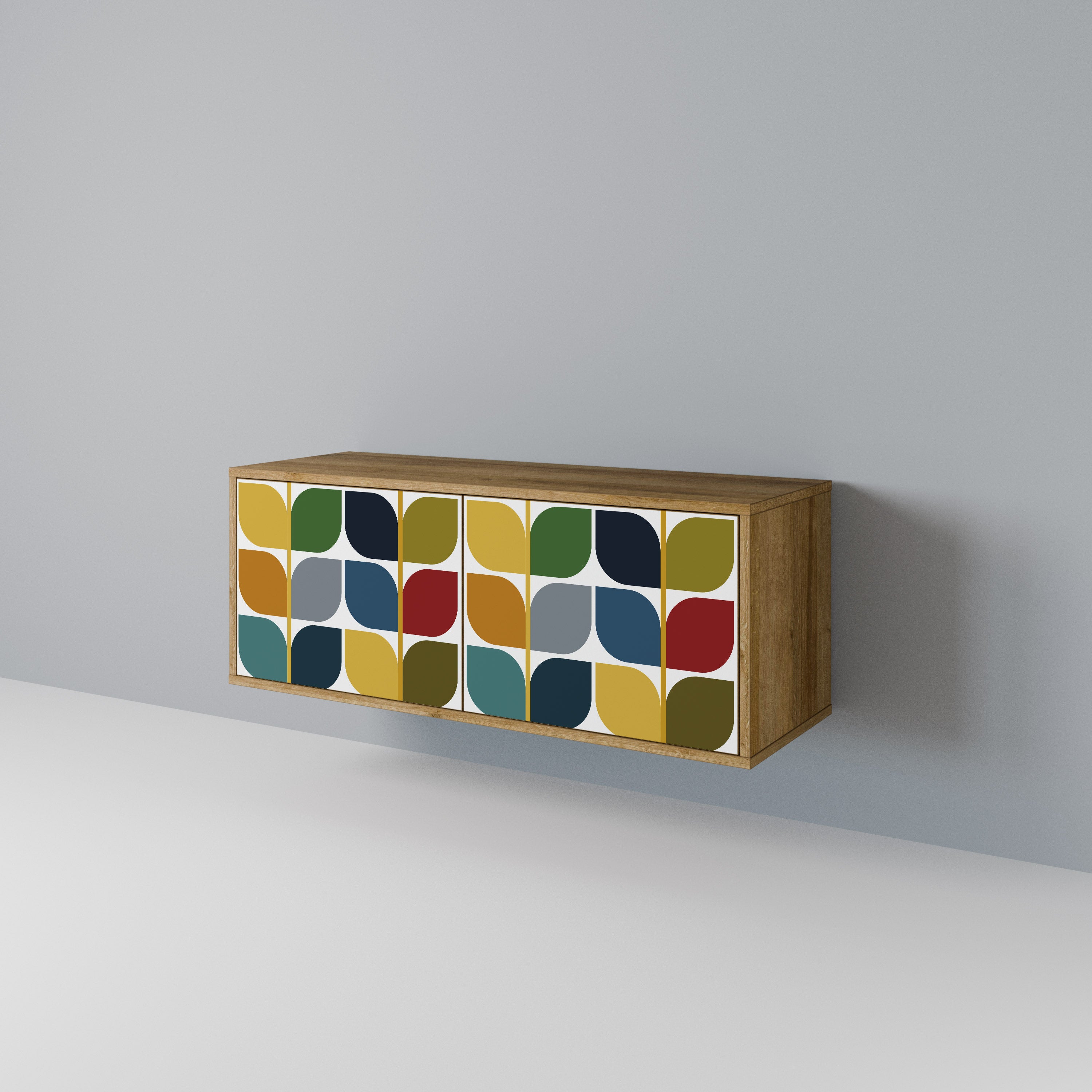 WEIGHTLESS HOURS Compact 2-Door TV Cabinet